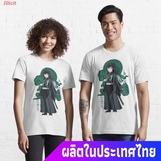 เสื้อยืดแขนสั้น Muichiro Tokito - Demon Slayer | Dragon T-Shirt Essential T-Shirt Short sleeve T-shirts