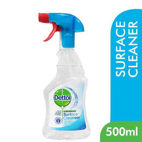 Dettol Anti-Bacterial Surface Cleanser Spray 500ml  เดทตอล  สเปรย์ทำความสะอาดพื้นผิว 500มล.