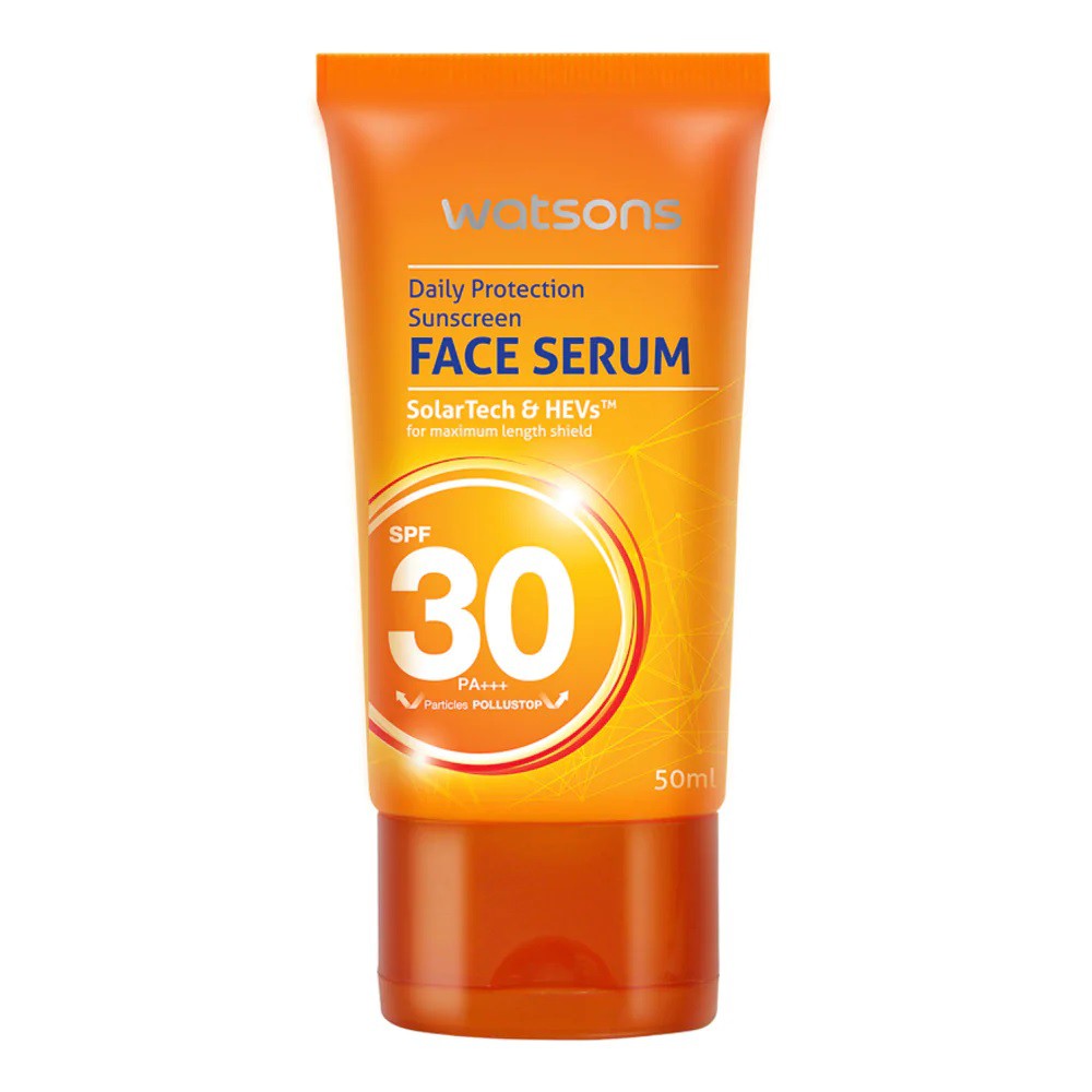 Watsons Daily Protection Sunscreen Face Serum SPF30 50ml Shopee Thailand