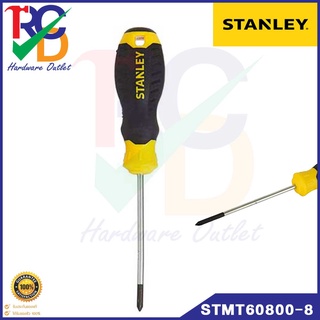 STANLEY STMT60800-8 ไขควงปากแฉก PH0X75MM 60800 STANLEY ไขควงปากแฉก ด้ามหุ้มยาง