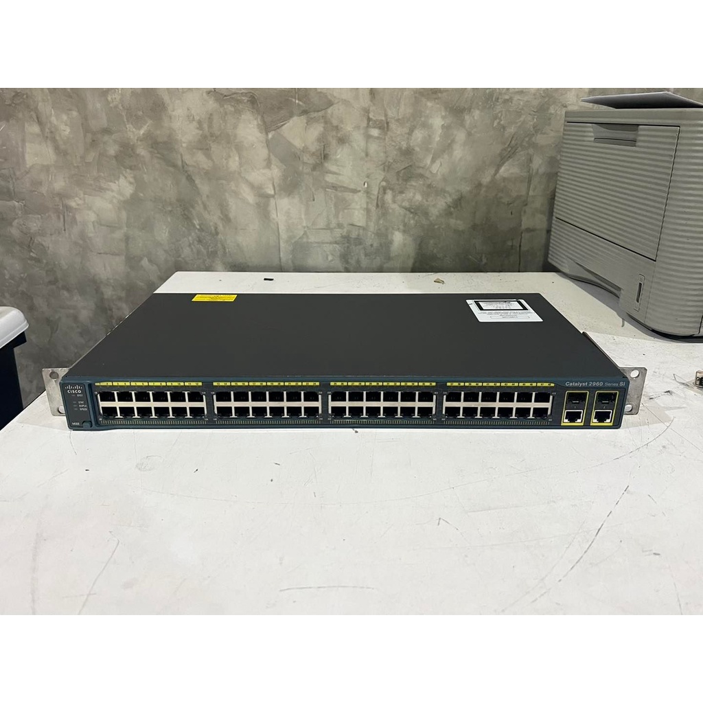 Cisco 2960 48port switch มือสองพร้อมใช้งาน