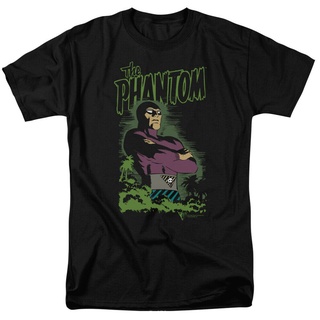 เสื้อยืดผ้าฝ้ายพิมพ์ลายแฟชั่น ขายดี เสื้อยืด พิมพ์ลาย The Phantom Jungle สไตล์คลาสสิก สําหรับผู้ใหญ่ HAamnf39KImabn71