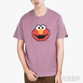 DOSH UNISEX T-SHIRTS SESAME STREETเสื้อยืดคอกลม แขนสั้น ผู้ชาย DSEMT5042-PI