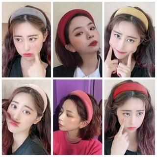 ที่คาดผม ที่คาดผมแฟชั่น ที่คาดผมเกาหลี ฟองน้ำหนานุ่ม หุ้มด้วยผ้าเกรดพรีเมี่ยม หลากลายสี