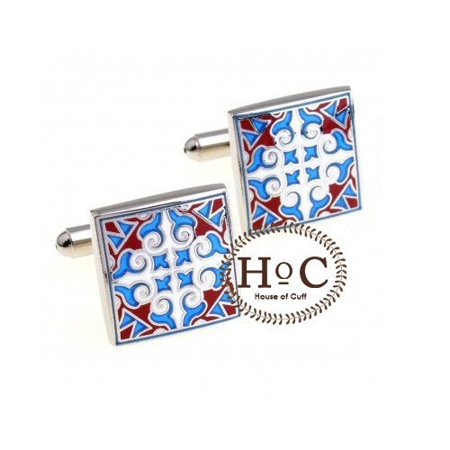 KEMEJA CUFFLINK CUFFLINKS CUFF BUTTONS SHIRT FRENCH CUFF SQUARE MULTI ORAMENT CUFFLINKS