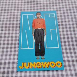 [พร้อมส่ง] โปสการ์ด หน้าแผ่นพับ จองอู Jungwoo NCT 2019 Seasons Greetings Mini Brochure Postcard