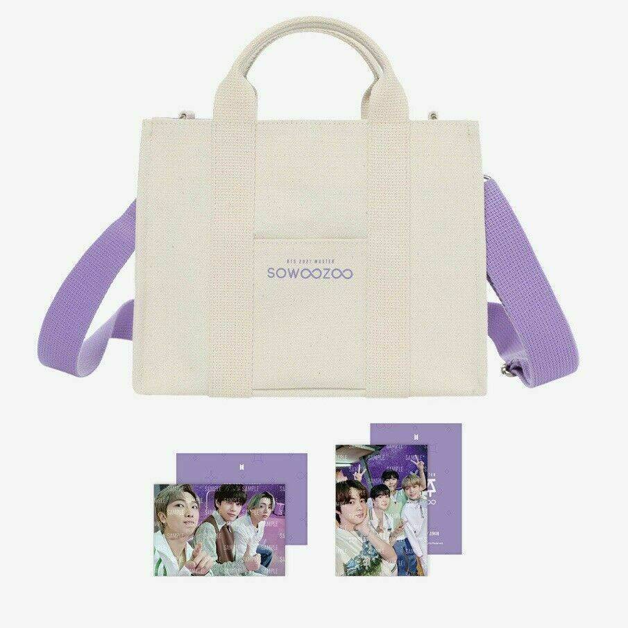 ไอดอลเกาหลี 2021 Muster SOWOOZOO Reappearance Canvas Bag