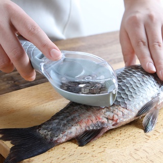 ERALIFE อุปกรณ์ครัว ที่ขูดเกล็ดปลา อุปกรณ์ขอดเกล็ดปลา ที่ขูดเกล็ดปลา Fish Scale Peeler Kitchen Tools