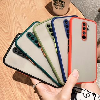 เคสTPU เคสหลังด้านกล้องขอบสี มี5สี รุ่น Xiaomi Redmi 12 12C Note 9 8 Pro 9A 9C 8A