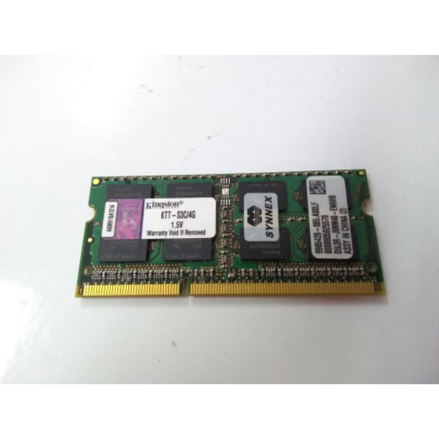Ram NB DDR3 4GB bus 1600 มือสองสภาพดี