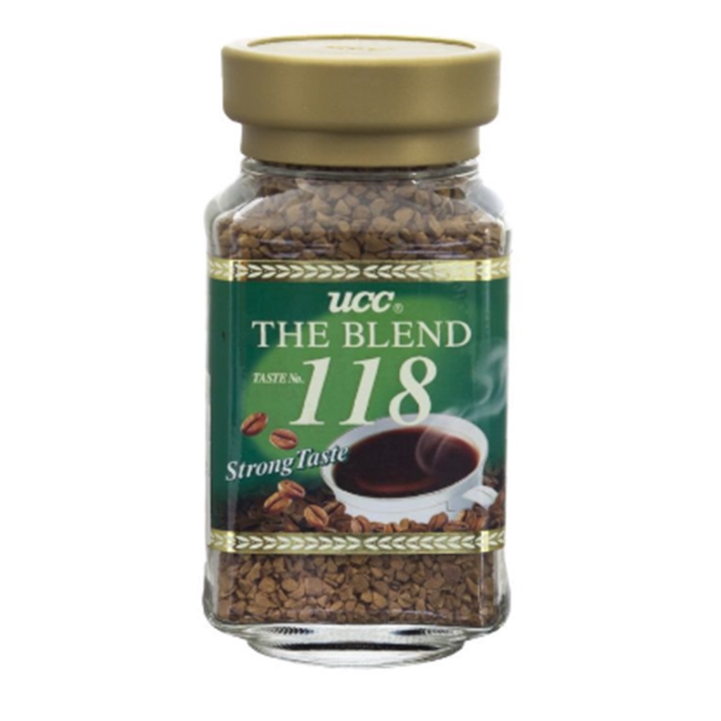 UCC The Blend 118 Strong Taste Coffee 100g.ยูซีซี เดอะ เบลนด์ 118 สตรองเทสต์ อาหารเครื่องดื่ม กาแฟคั่วบด