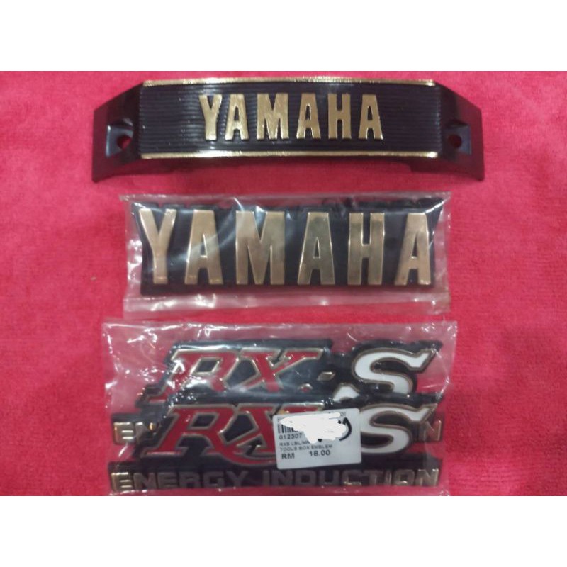 Rxs115 Logo Emblem Fork Side Cover Tank