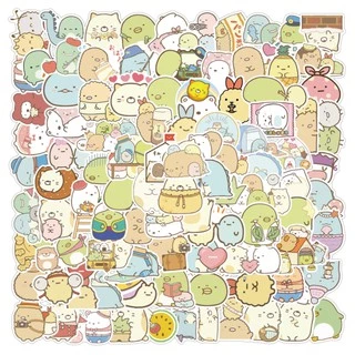 ✨พร้อมส่ง✨ซุมิกโกะ Sumikko Gurashi（すみっコぐらしSTICKER สติกเกอร์กันน้ำรูปแบบที่แตกต่างกัน 50pcs