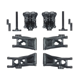 TAMIYA 54815 TT-02B REINFORCED GEAR COVERS &amp; LOWER SUSPENSION ARMS (2PCS.)