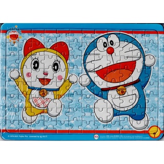ภาพต่อกลาง Doraemon (สีฟ้า)