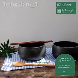 🌈new size added 🌈Full black bowl Microwave and dishwasher safe perfect for noodle soup