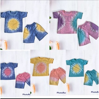 เสื้อยืด ลาย TIE DYE DELOVE สําหรับเด็ก