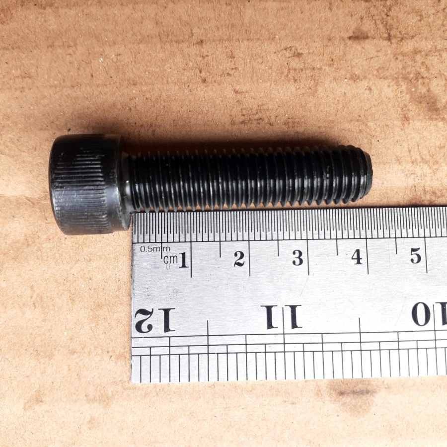 M10X40 STEEL L-BOLT นําเข้า TAIWAN / M10 X 40 STEEL L-BOLT / M10X40 เหล็กสีดํา L-BOLT นําเข้า ERLIND