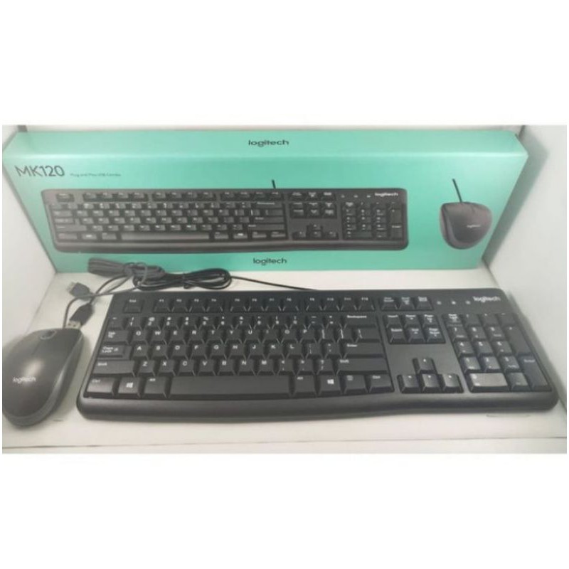 เมาส์คีย์บอร์ด LOGITECH MK120