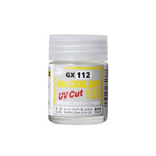 GX112 SUPER CLEAR II UV CUT GLOSS ( เงา ) 18ml