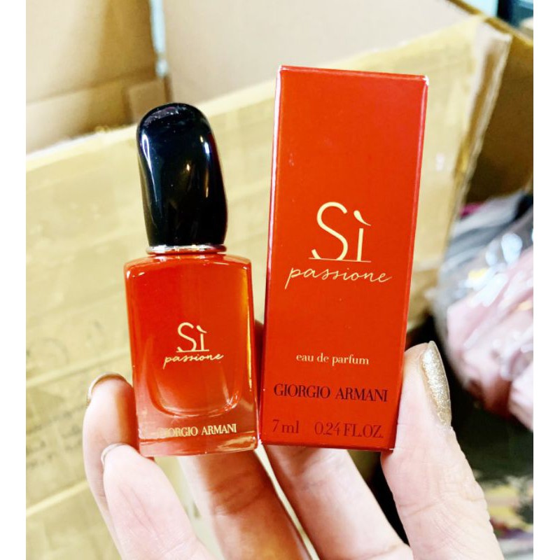 น้ำหอมจิ๋ว Giorgio Armani Si Passione EDP 7 ml.