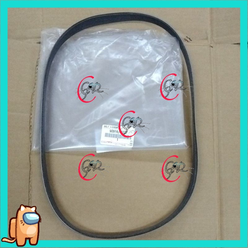 TOYOTA WISH ZGE20 ZGE22 ZGE25 (2009>) ALTIS ZRE142 ZRE143 ZRE172 173 (2010>) FAN BELT 6PK1230 90916-