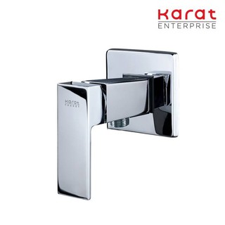 Karat Faucet ก๊อกเดียวติดผนังแบบก้านโยกสำหรับฝักบัวสายอ่อน รุ่น KF-25-870-50(8)
