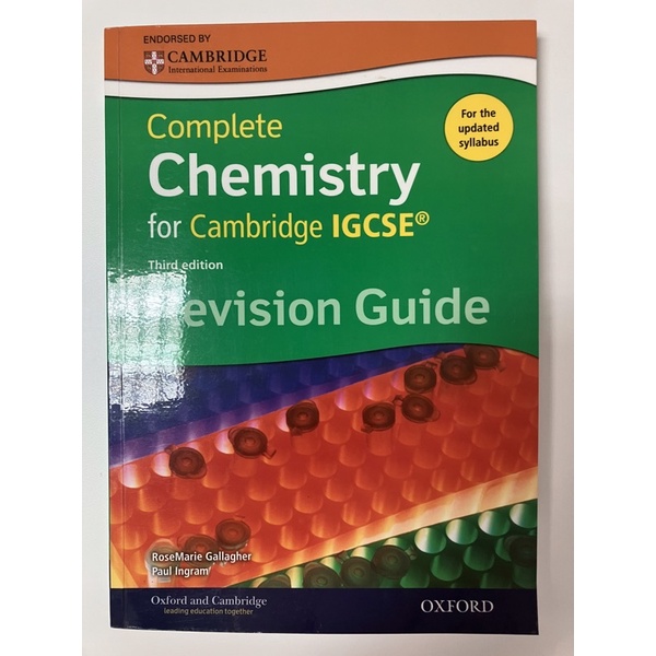 Cambridge Chemistry Revision Guide