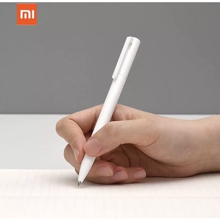 ☘️ Xiaomi Mijia ✍️  Gel Ink Pen ปากกาหมึกเจลลูกลื่น แบบกด หมึกสีดำ แห้งเร็ว เขียนลื่น ขนาดหัวปากกา 0.5mm พร้อมส่ง