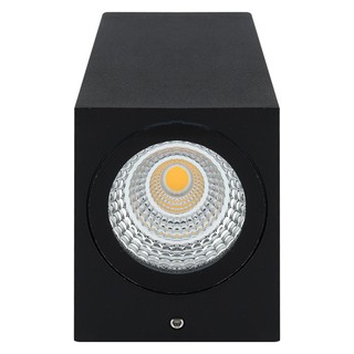 Exterior wall lights OUTDOOR WALL LIGHT CARINI LCW0220S 2X3W WARMWHITE ALUMINIUM MODERN BLACK External lamp Light bulb ไ