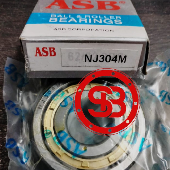 Bearing / Laker / Laher NJ 304 M ASB GUARANTEEED ORIGINAL