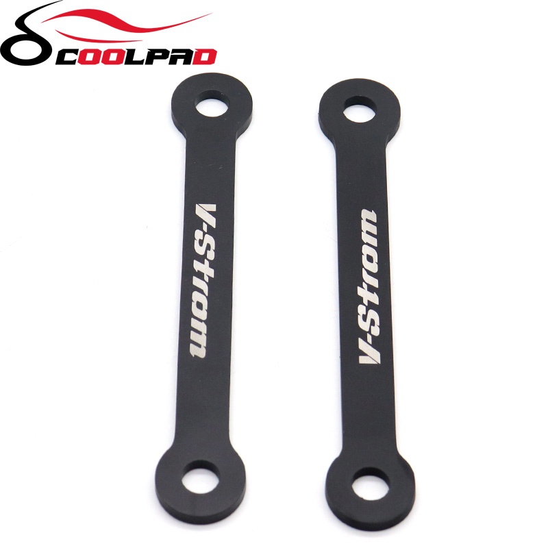 thumbnail image 2 of Motorcycle Lowering Links For Suzuki V-STROM DL650 & DL1000 - Adjustable Stainless Steel Drop Links (2002-2024 Models) 2 of 14