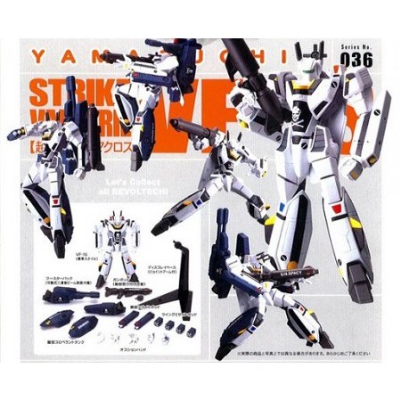 REVOLTECH : NO.036 : STRIKE VALKYRIE VF-1S MARCROSS MOVIE Ver. [RARE] สินค้าหายาก ของแท้100%