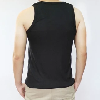 เสื้อกล้ามผู้ชาย เสื้อกล้าม เข้ารูป ผ้าฝ้าย 100% tank top ผลิตและจัดส่งจากไทย