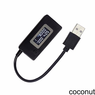 [Coco] LCD USB Voltage/Amps Power Meter Tester Multimeter Test Speed of Chargers Cables Capacity of Power Banks