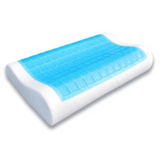 **พร้อมส่ง** หมอนเมมโมรี่โฟม หมอน หมอนหนุน หมอนเจลเย็น Colling Gel Memory Foam Pillow หมอนแก้ปวดคอ หมอนลดกรน