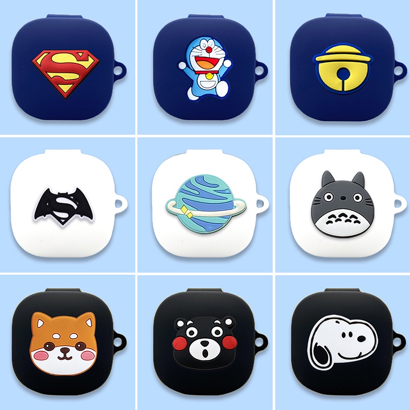 เคสการ์ตูนสําหรับ Baseus WM02 WM01 TWS หูฟังบลูทูธ Baseus WM01 ซิลิโคนอ่อนนุ่มป้องกันกันกระแทกหูฟังไ