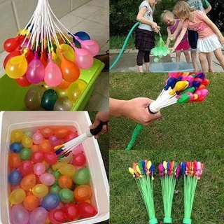 ลูกโป่งน้ำ ลูกโป่ง มาพร้อมหัวต่อก็อกน้ำ Water Balloons ของเล่นเด็ก ของเล่นกลางแจ้ง เกมส์ครอบครัว เกมส์ปาร์ตี้