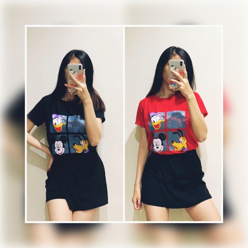 เสื้อยืด ทุกขนาด สําหรับผู้หญิง M04