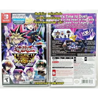 (ใส่โค้ด shopee : 10DDXSEPW3 ลด 10%) NSW YU-GI-OH! LEGACY OF THE DUELIST: LINK EVOLUTION ปก US ภาษาอังกฤษ