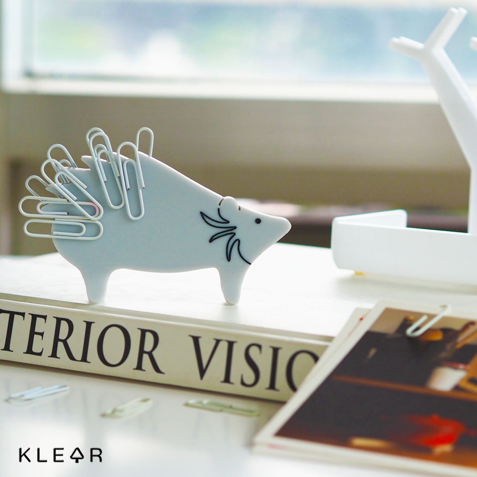 KLEAR hedgehog clip holder ที่เก็บคลิปหนีบกระดาษ รูปที่ 5