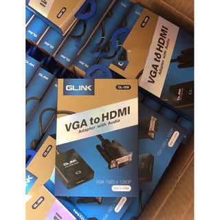 GLINK อุปกรณ์แปลงภาพ VGA เป็น HDMI รุ่น GL-009