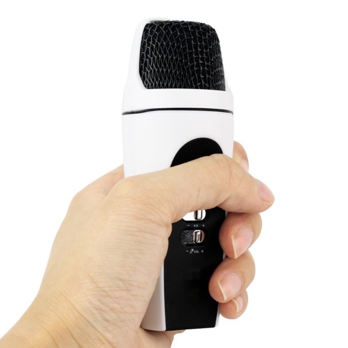 Taffistudio ไมโครโฟนมือถือ USB สําหรับสมาร์ทโฟนและพีซี MC 919A ไมค์แล็ปท็อป smule