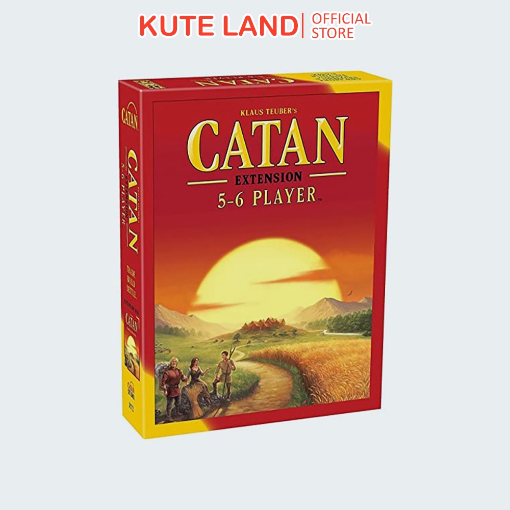 The Settle Of Catan Extension Boardgame Card Game 5-6 ผู ้ เล ่ นภาษาอังกฤษคุณภาพสูง BG6-3