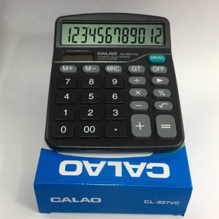 เครื่องคิดเลขCALAO 12หลัก CL-837VC