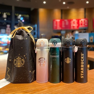 (ของแท้) Starbucks ใหม่ 2022 แก้วกระติกน้ําร้อนสุญญากาศ 500 มล.