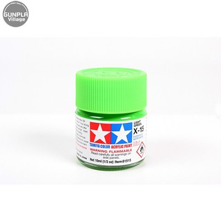 Tamiya 81515 Acrylic Mini X-15 Light Green 45032844 (สี)