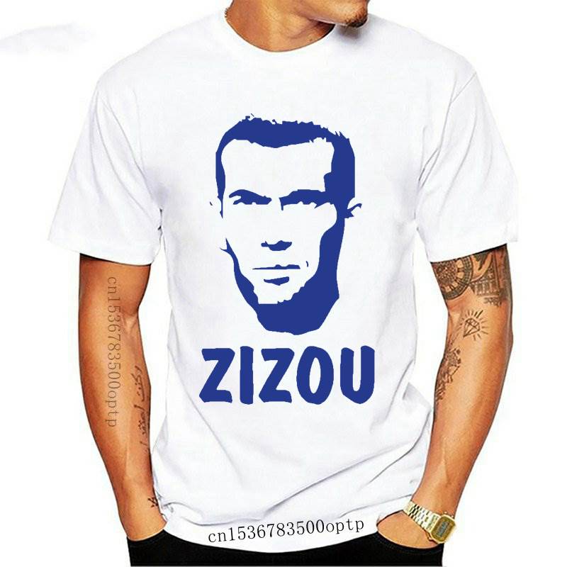 เสื้อยืดผู้ชาย New ZINEDINE ZIDANE ZIZOU GREAT QUALITY! เสื้อยืดตลก เสื้อยืดแปลกใหม่ wo-4402A