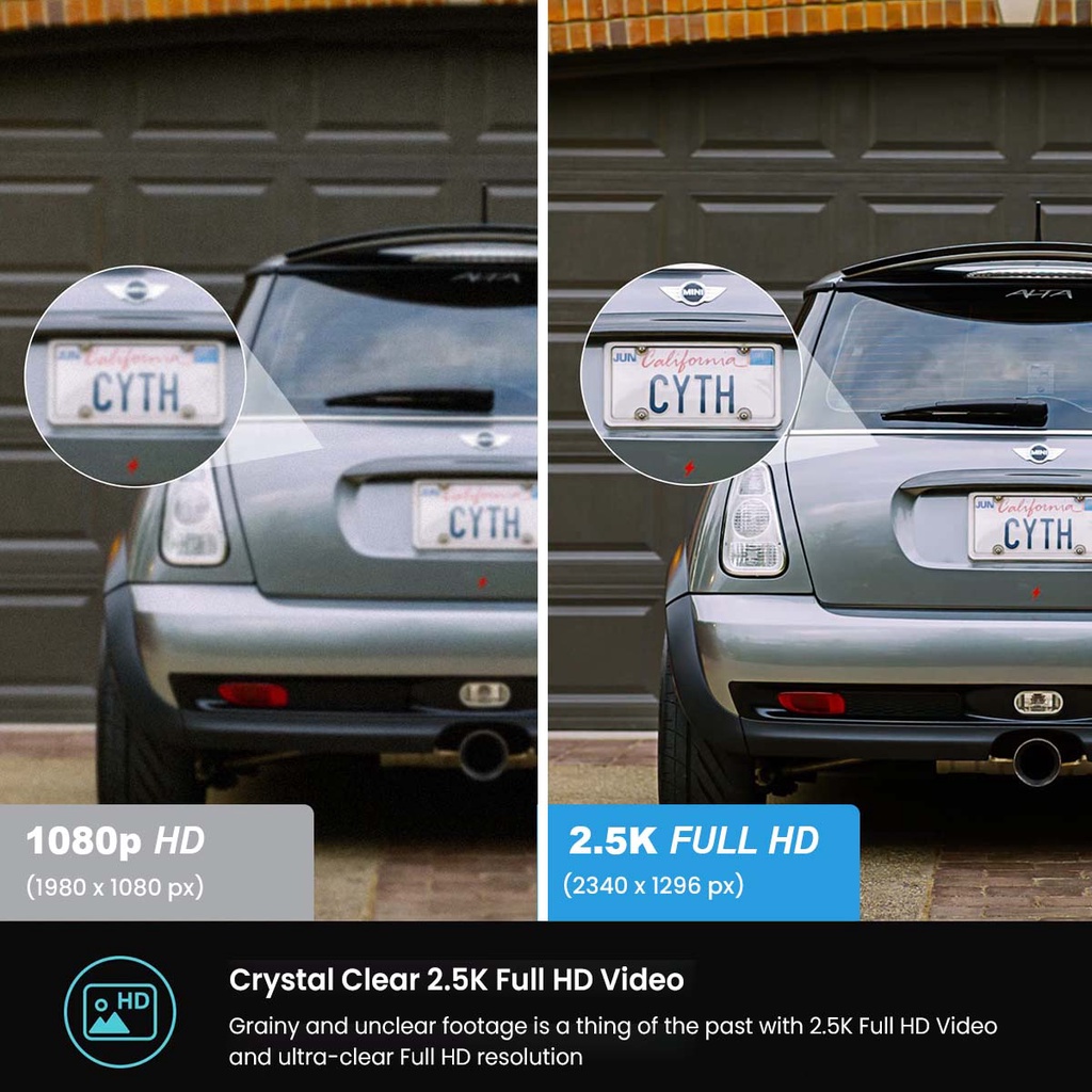 IWACHI กล้องวงจรปิดหมุนได้ 360° สัญญาณ Wifi 2.4G พร้อมไมโครโฟนและลำโพงในตัว