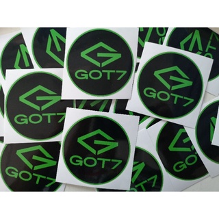 สติ๊กเกอร์ GOT7​ Sticker สติกเกอร์ กันน้ำกันแดด ติดหลังรถได้ ขนาด 8cm | อาร์ม ตัวรีด ขนาด 5cm พร้อมส่ง